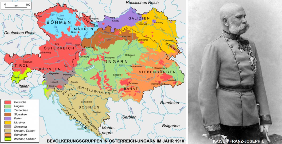 Habsburgerreich Österreich-Ungarn und Kaiser Franz Joseph I.