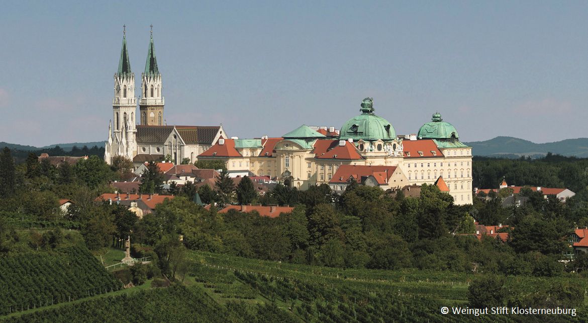 Weingut Stift Klosterneuburg mit Rebflächen