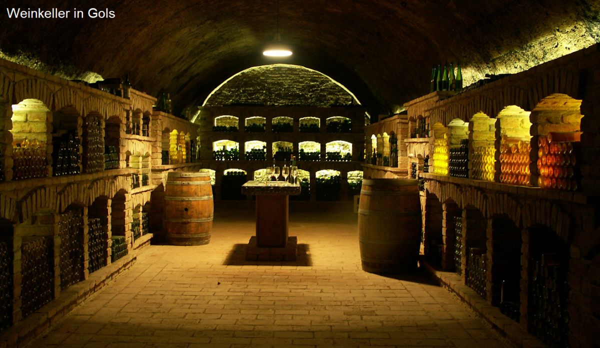 ein Weinkeller in Gols - Neusiedlersee Burgenland