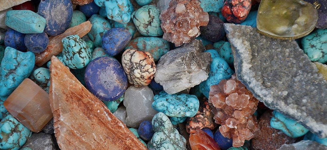 mineralisch - verschiedene Gesteine