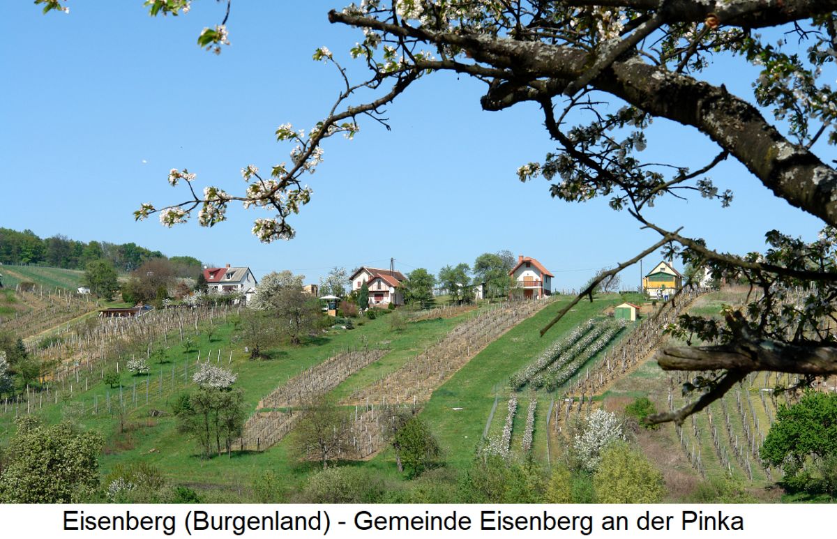 Deutsch-Schützen - Eisenberg an der Pinka mit Weingärten
