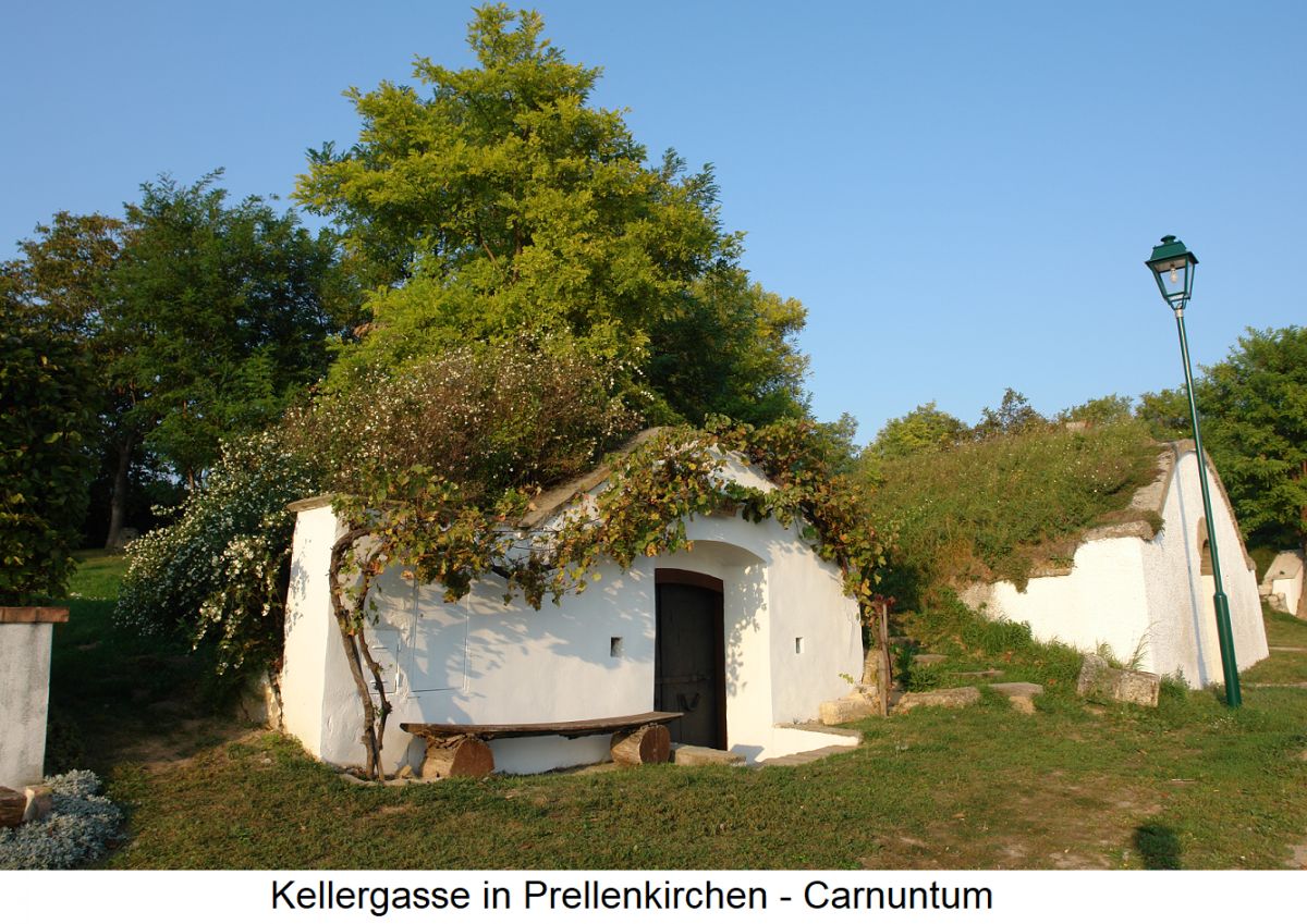 Kellergasse - Prellenkirchen in Carnuntum (NÖ)