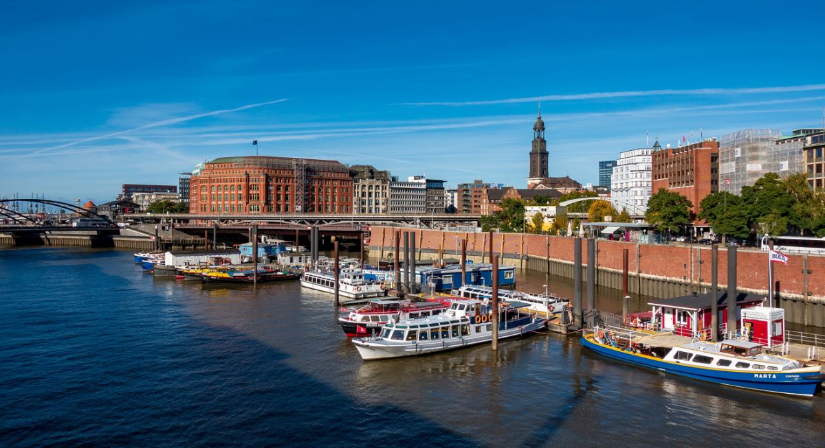 Hamburg - Ansicht vom Hafen