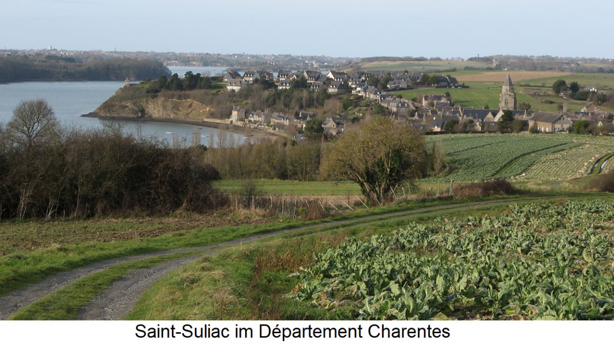 Saint-Suliac im Département Charentes