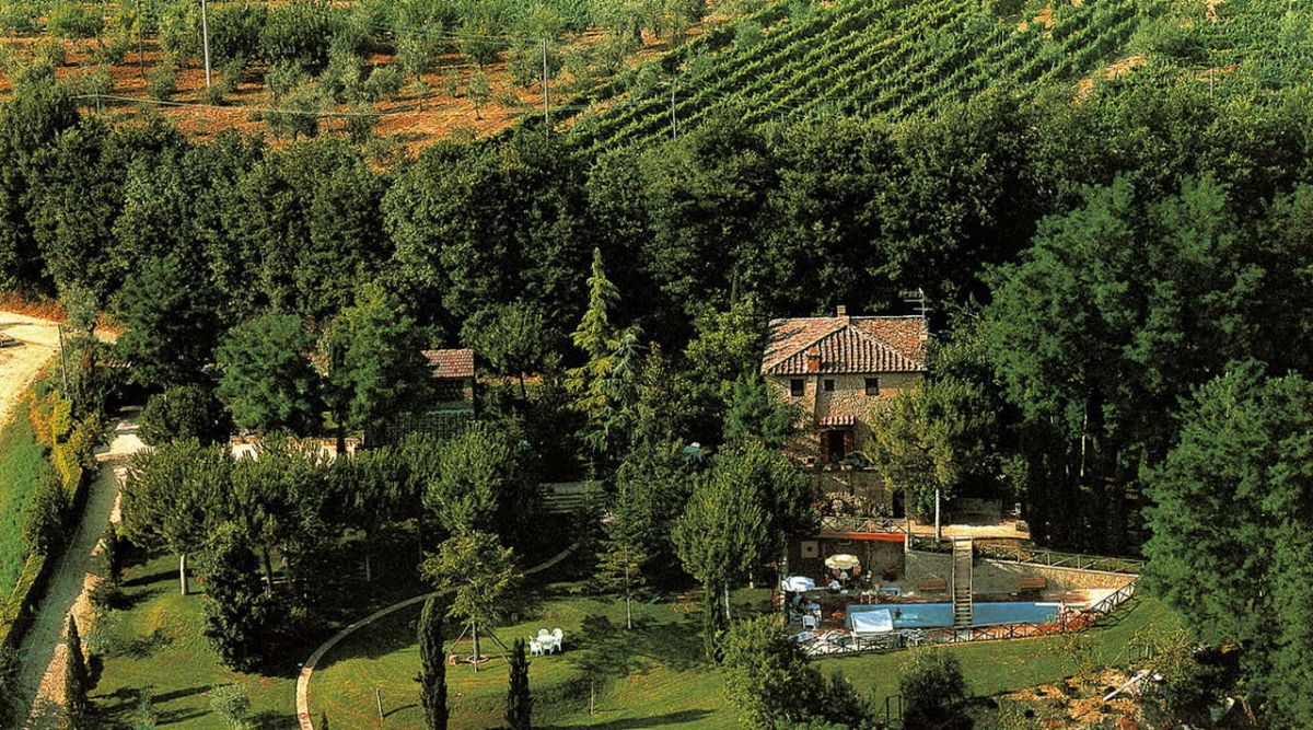 I Balzini - Weingut inmitten von Weingärten