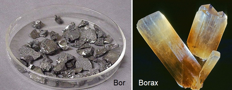 Bor - Bor und Borax