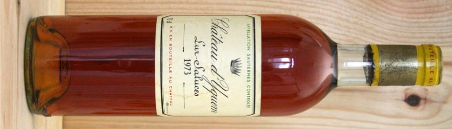 Château d’Yquem - Flasche Jahrgang 1973
