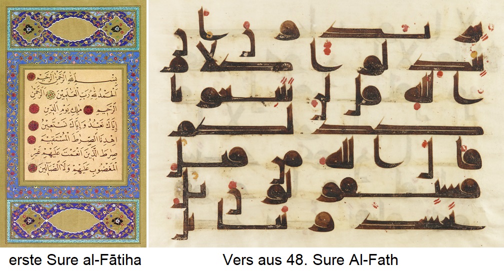 Koran - Sure al-Fatiha und Sure al-Fath