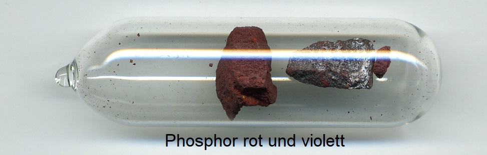 Phosphor - rot und violett