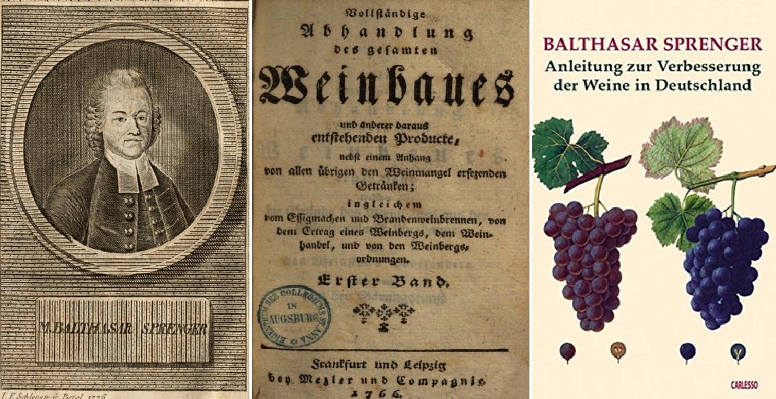 Sprenger Balthasar - Porträt, 2 Buchcover